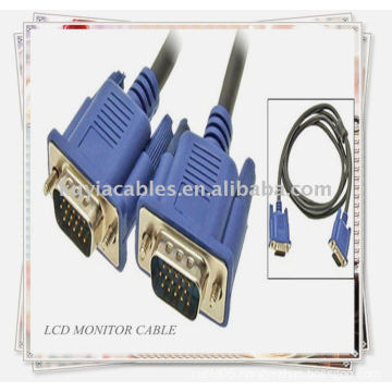 15 Pin VGA SVGA Male to Male M/M Monitor Cable Cord